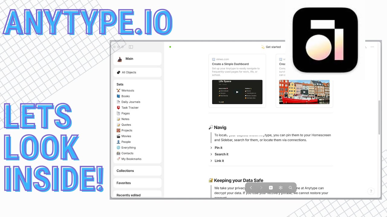 Anytype Walkthrough