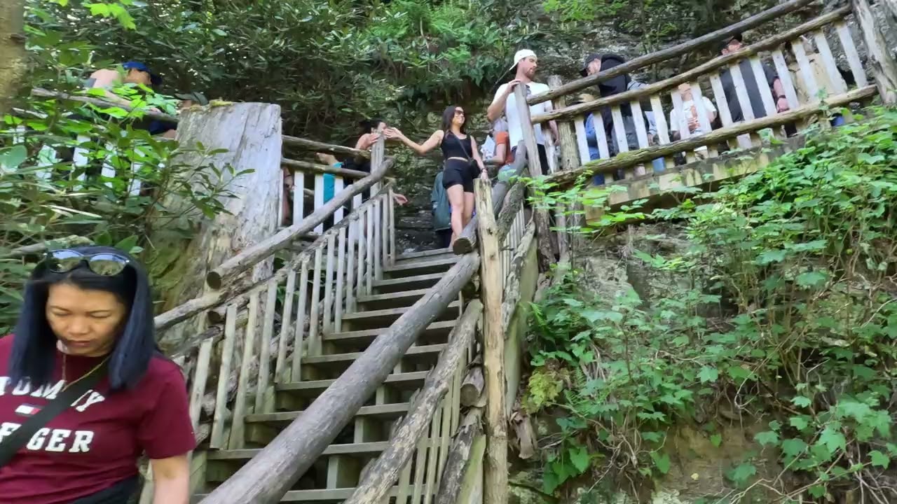 Bushkill Falls Trail walk, Bushkill, PA - May 27, 2023