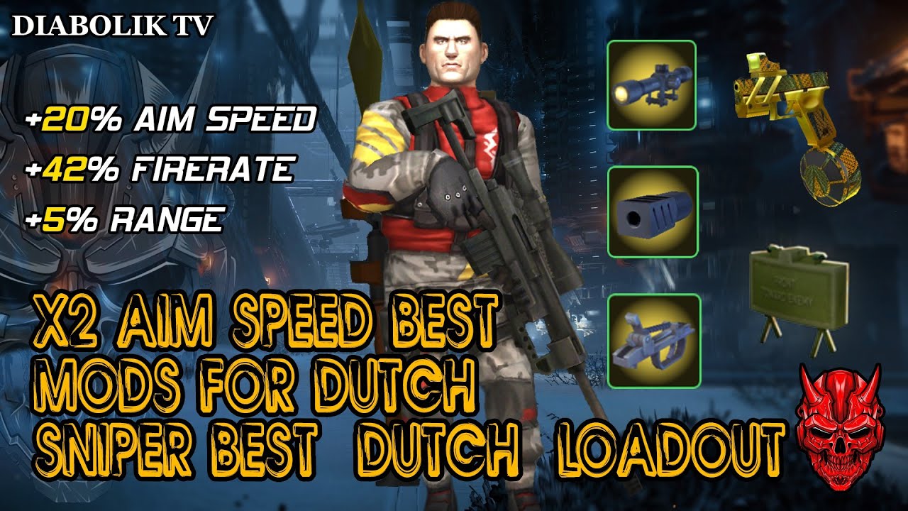 Tacticool: DUTCH SNIPER RPG+LAYMORE(Touch report)