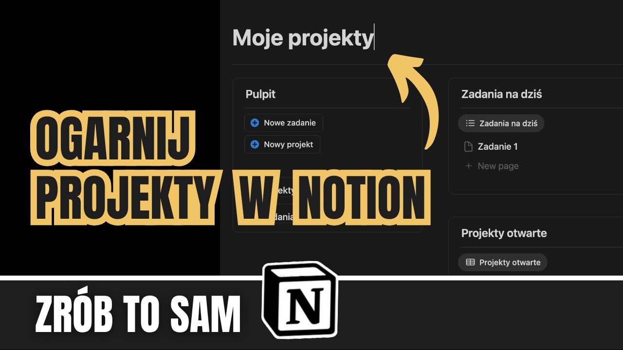 Zarządzanie Projektami w Notion | Zrób To Sam!