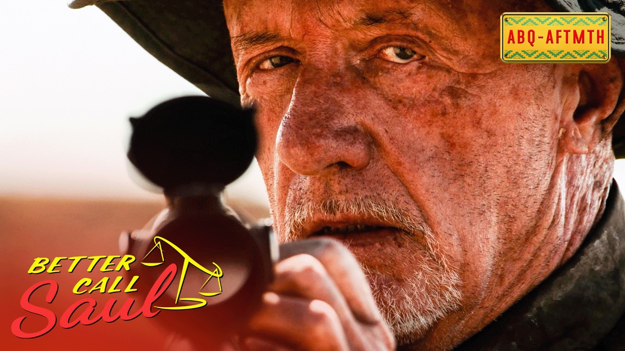 Jimmy Walks Into the Road as Bait for the Last Gunman | Better Call Saul