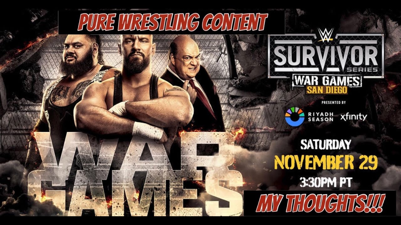 WWE Survivor Series 2025 Thoughts Videos