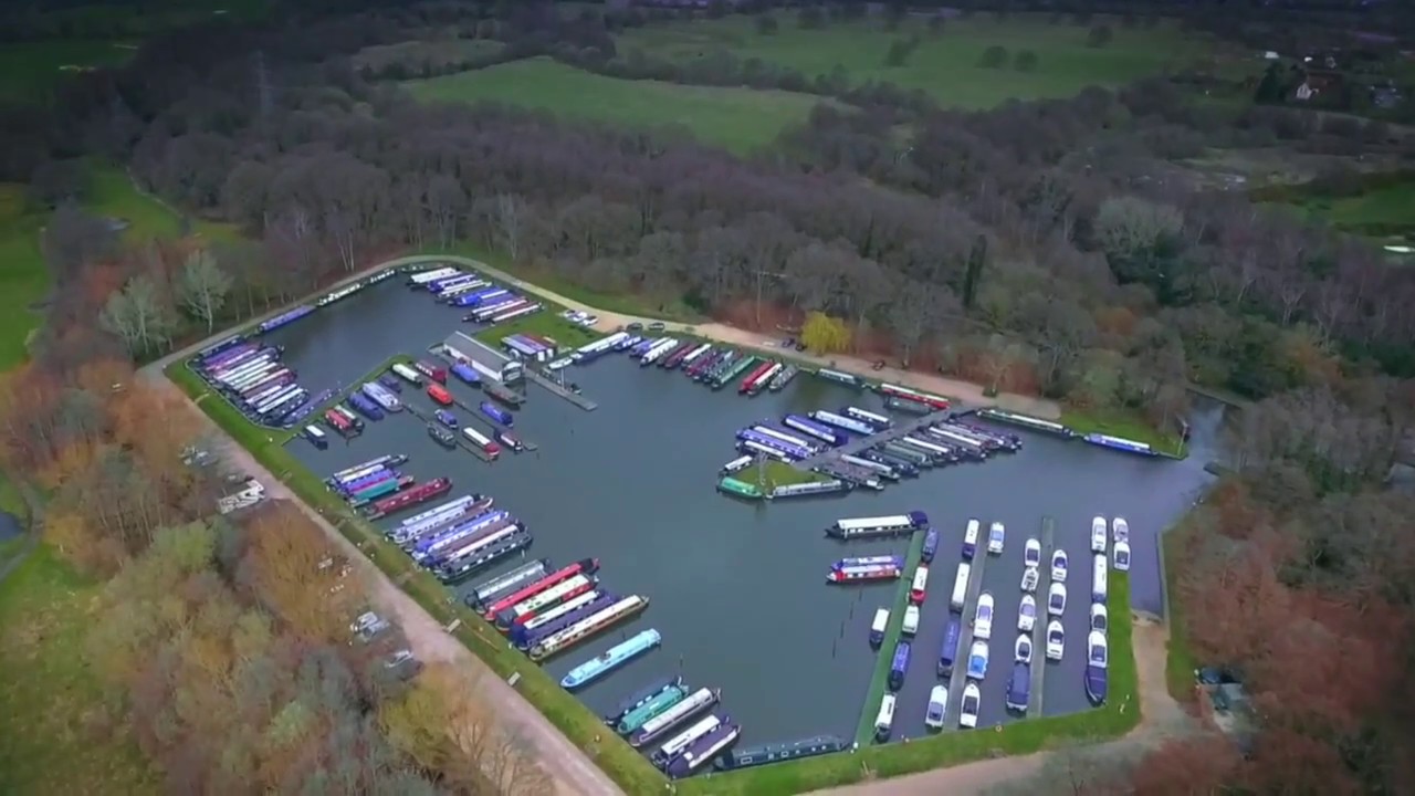 Pyrford Marina   HD 720p