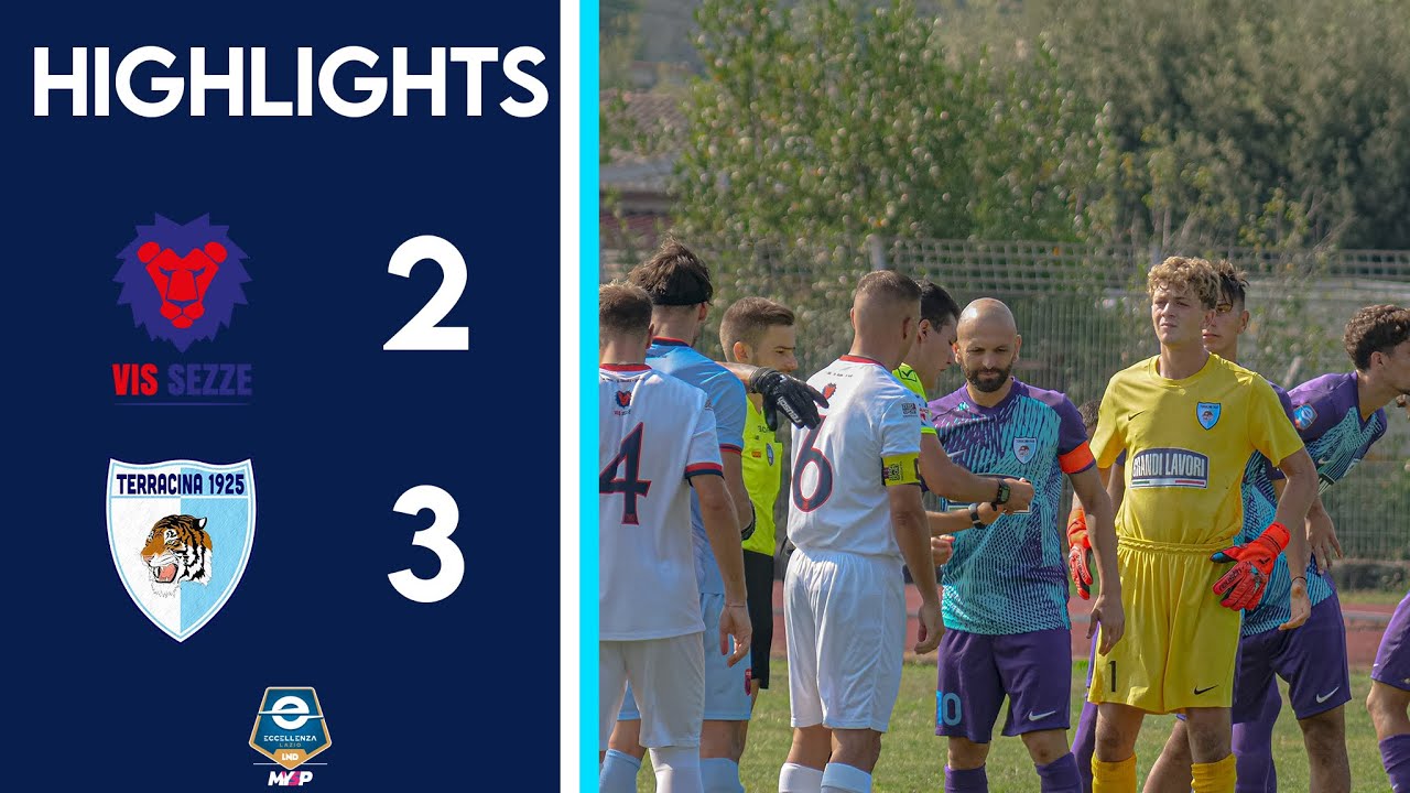 5ª giornata | Vis Sezze-Terracina 2-3 gli highlights