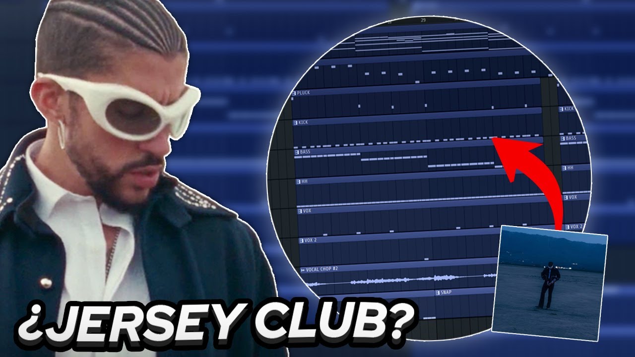 Haciendo un BEAT de JERSEY CLUB para BAD BUNNY