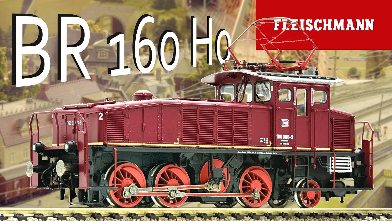 BR 160 in H0 von FLEISCHMANN in Aktion - 436003 / 436073