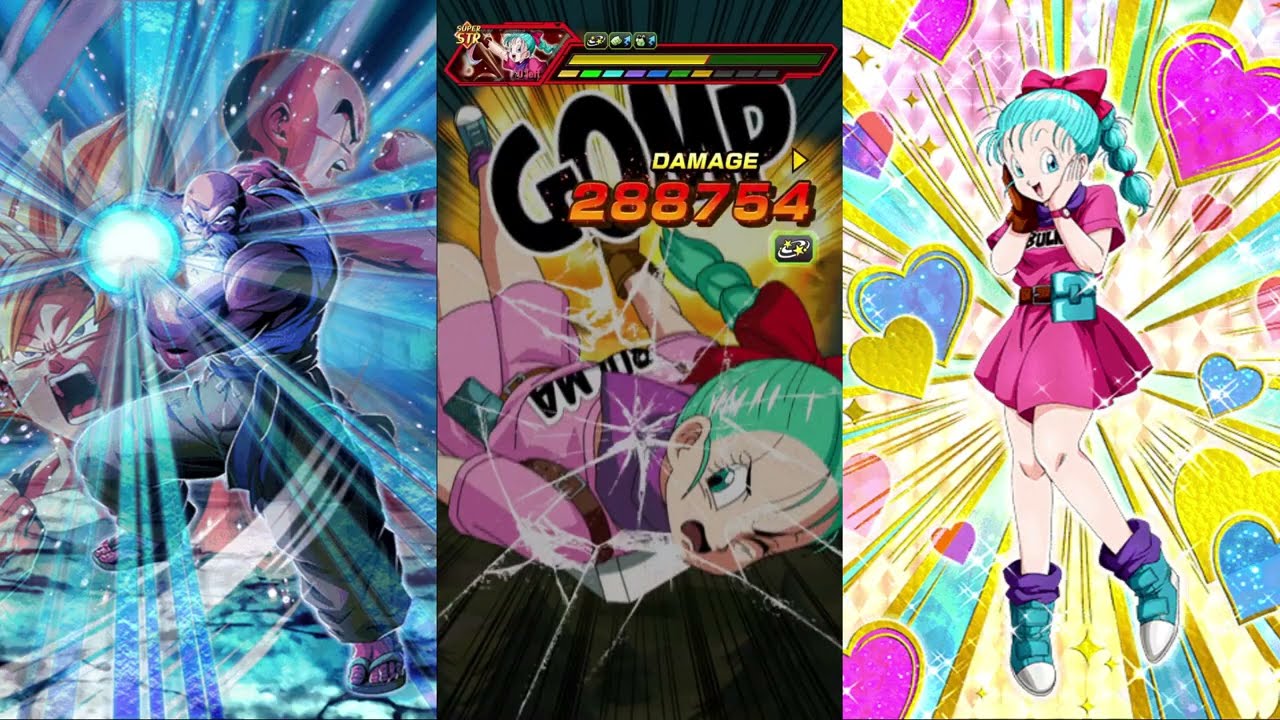 F2P TEAM VS BULMA (YOUTH) - 4 PEPPY GALS & MASTER ROSHI MISSIONS - HEART-POUNDING HEROINE BATTLE