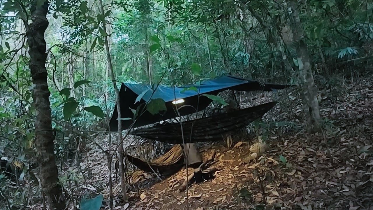 เดินป่า กับเพื่อนเจอฝนตกปรอยๆ