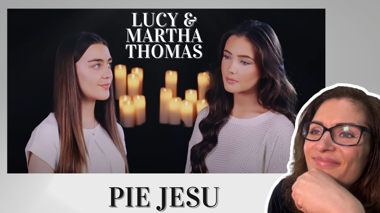 Lucy & Martha Thomas - Pie Jesu - Sister Duet - Official Video | Music Reaction |