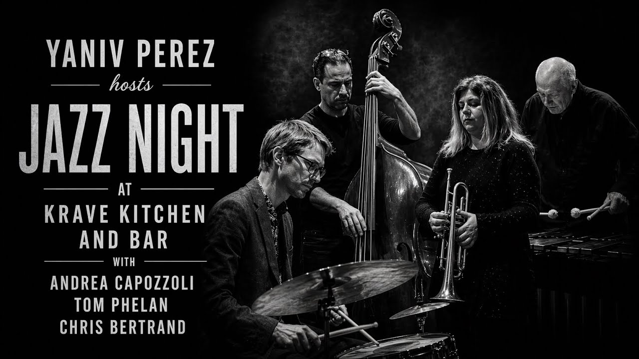 Yaniv Perez Hosts Jazz night at Krave’s Episode 29