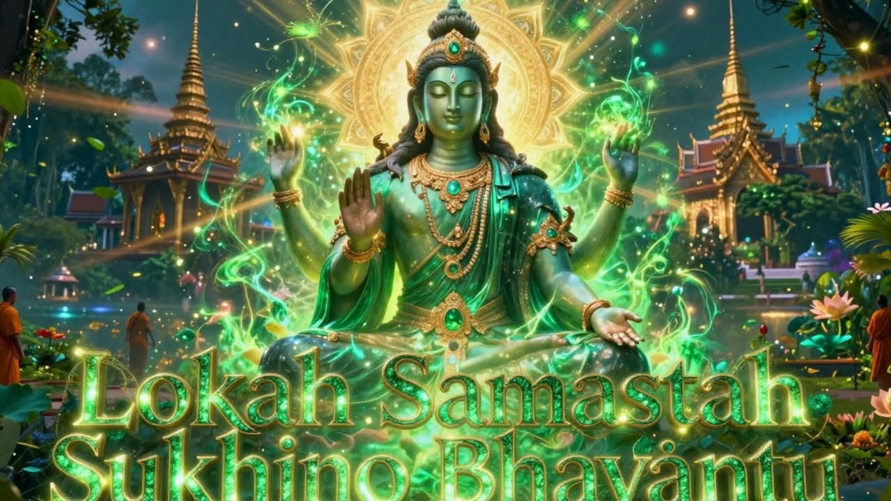 🔴LIVE STREAM 12h - Lokah Samastah Sukhino Bhavantu | Universal Compassion Mantra