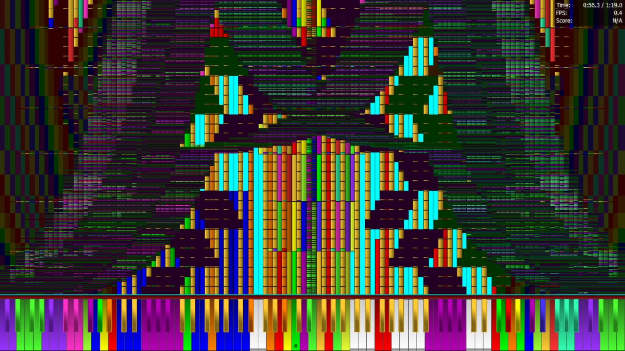 [Black MIDI] Aimonortsa Lag Tester (Ryzen 5 2500U 2.0 GHz Run)