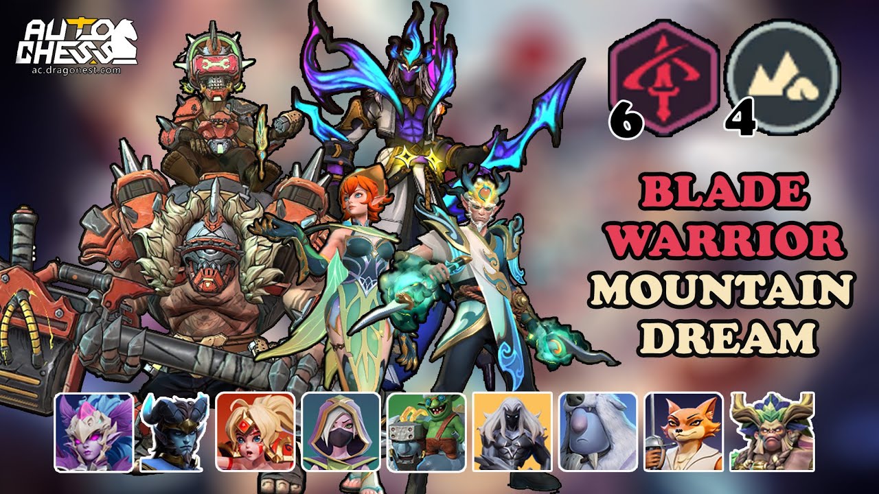 DRODO BRAWL MODE -🗡️🗻 6 BLADE WARRIOR 4 MOUNTAINSEA DREAM &bull; AUTO CHESS