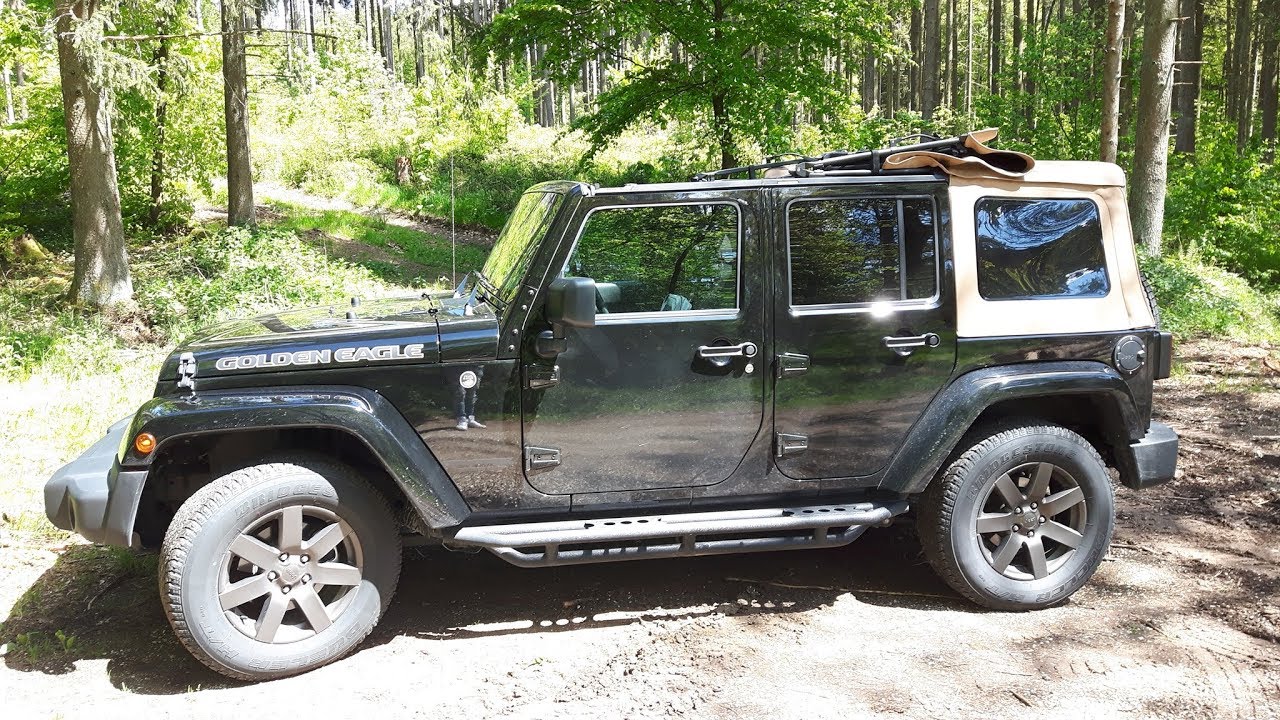 Jeep Wrangler JK Unlimited, Soft Top Montage,montieren