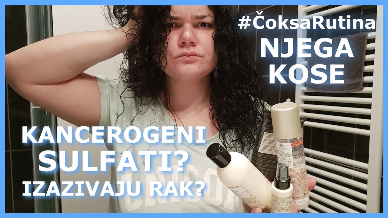 Moja njega kose | SULFATI U PROIZVODIMA? | #ČoksaRutina