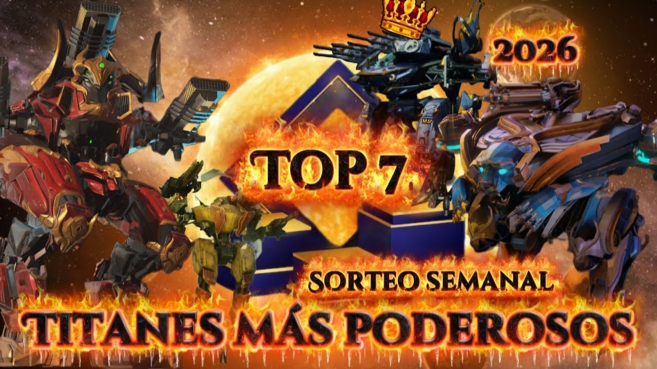 WR Top 7  mejores Titanes  2026 y sus configuraciones m&aacute;s poderosas .