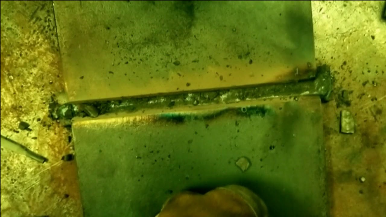 AWS D1.1 SMAW 1G Limited Thickness Test