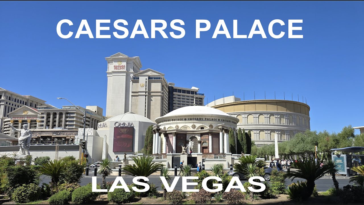 Caesars Palace Hotel & Casino - Las Vegas - 4K Walking Tour - Nevada - USA