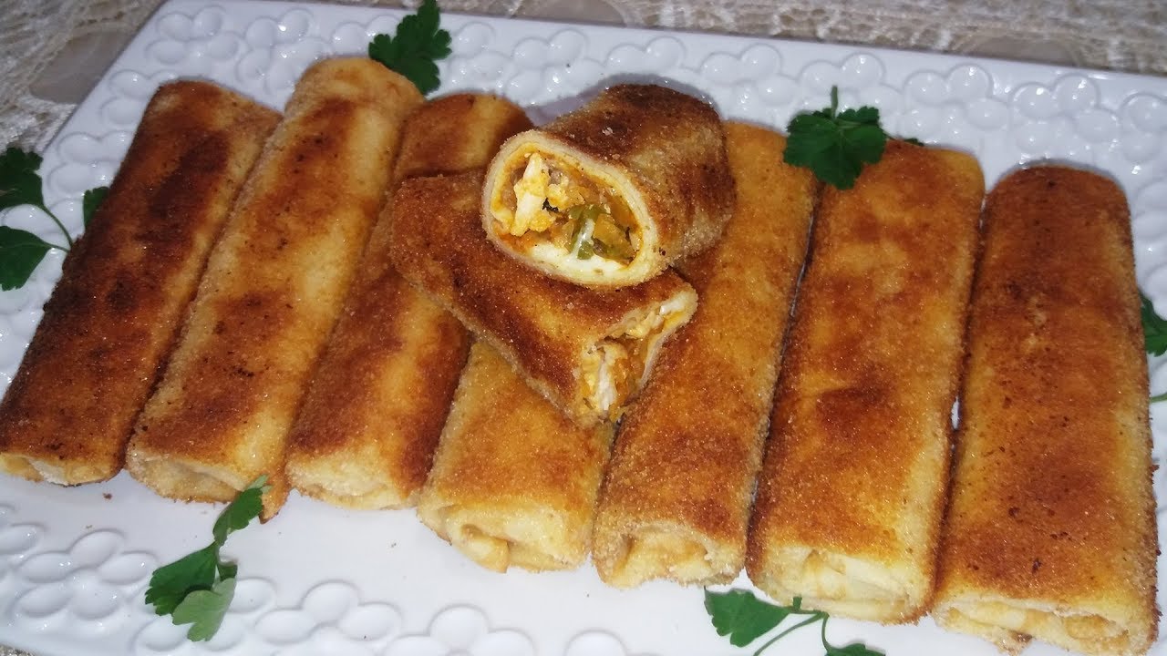 كريب مالح معمر بحشوة رائعة كيجي مقرمش سريع و إقتصادي لفطور رمضان الكريم