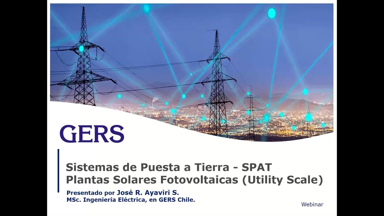 2- Mallas a Tierra en Parques Solares de Gran Escala (Utility Scale)