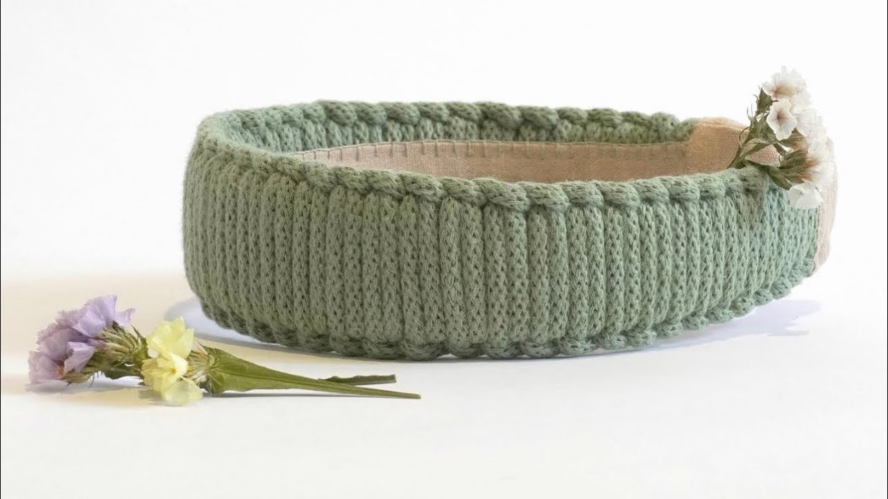 2021 TREND -Macrame Handmade HEADBAND | Easy & Fast | Eco Headband