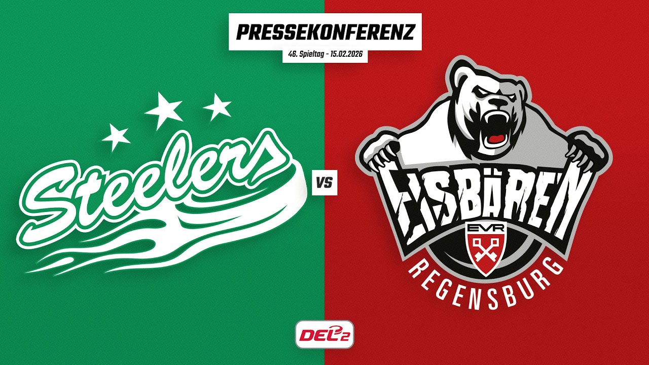 Pressekonferenz 46. Spieltag | Bietigheim Steelers - Eisbären Regensburg