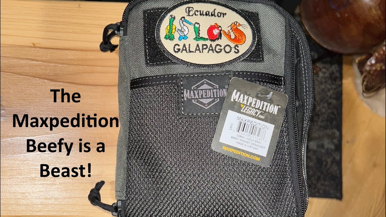 The MAXPEDITION Beefy is just a beast of a pocket organizer