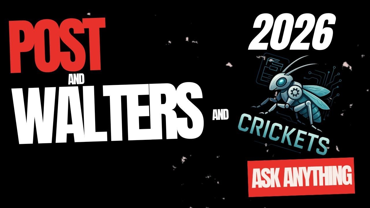 Ask Us Anything CRICKETS Episode One