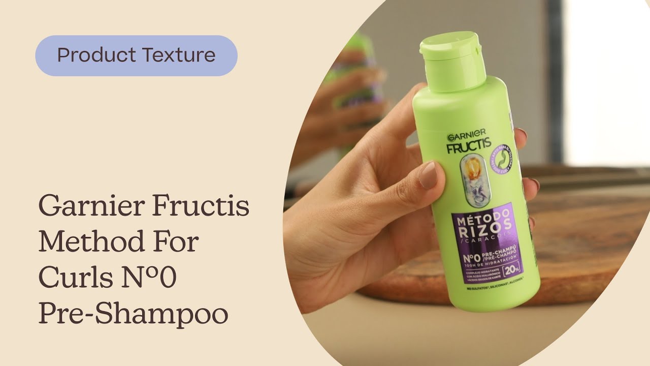 Garnier Fructis Method For Curls N&ordm;0 Pre-Shampoo Texture | Care to Beauty
