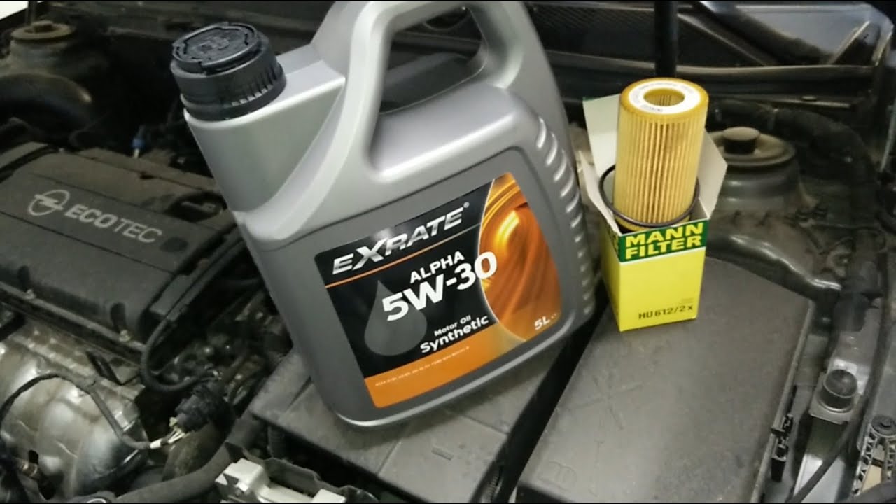 How to change oil and filter - Opel Insignia