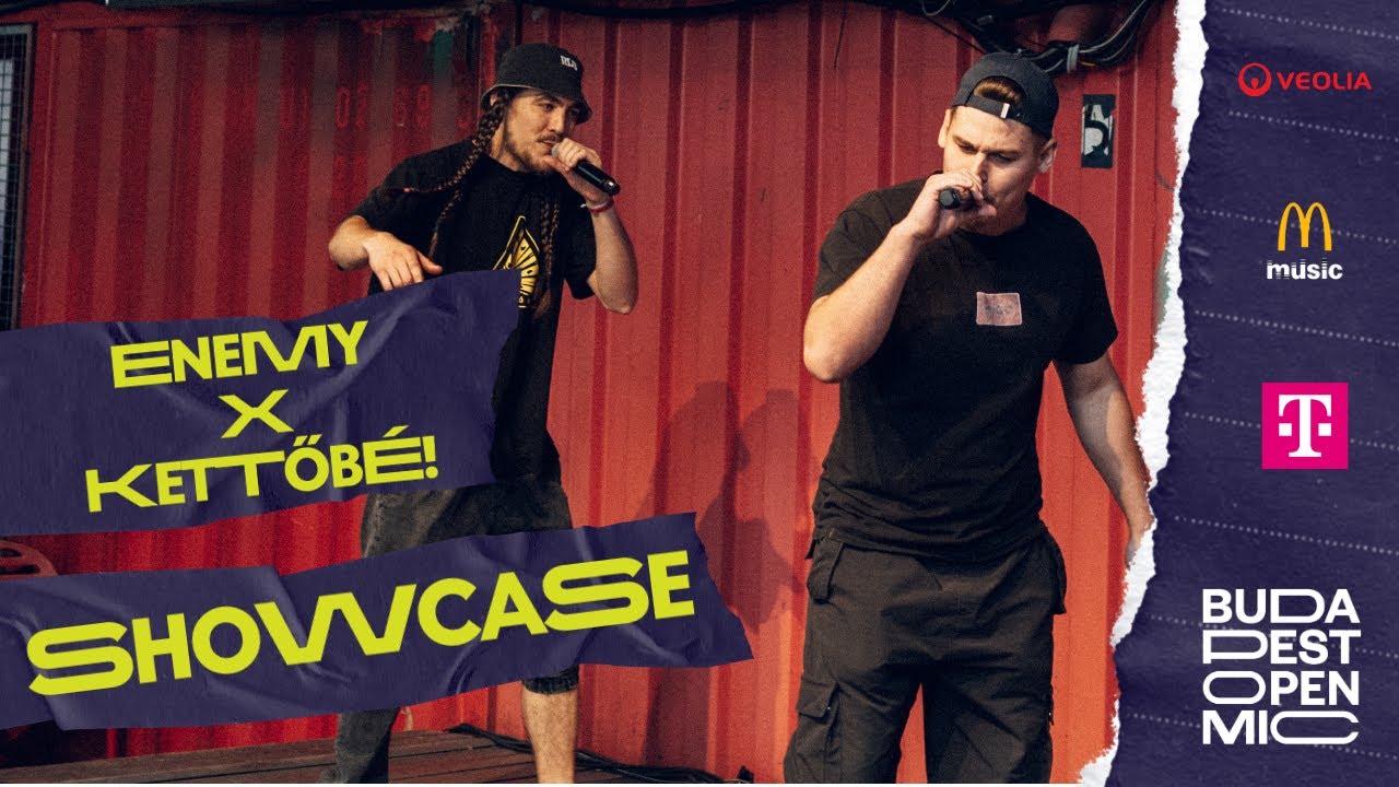 Budapest Open Mic HipHop Talents vol.2 – ENEMY X KETTŐBÉ! // SHOWCASE