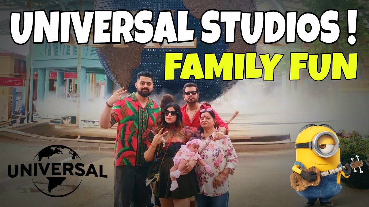 🇸🇬 Universal Studios Singapore Family Trip | Fun Rides with Newborn, Nani & Mama! | Vlog#53