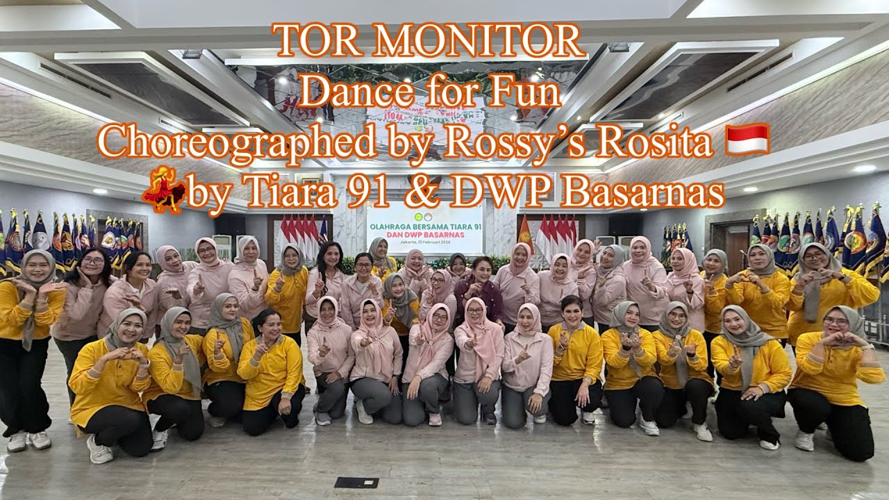 TOR MONITOR Line Dance /Choreographed by Rossy’s Rosita 🇮🇩/💃for fun /💃by Tiara 91 & DWP Basarnas 