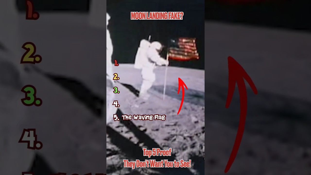 Moon Landing FAKE? Top 5 Proof They Don&rsquo;t Want You to See 🌝