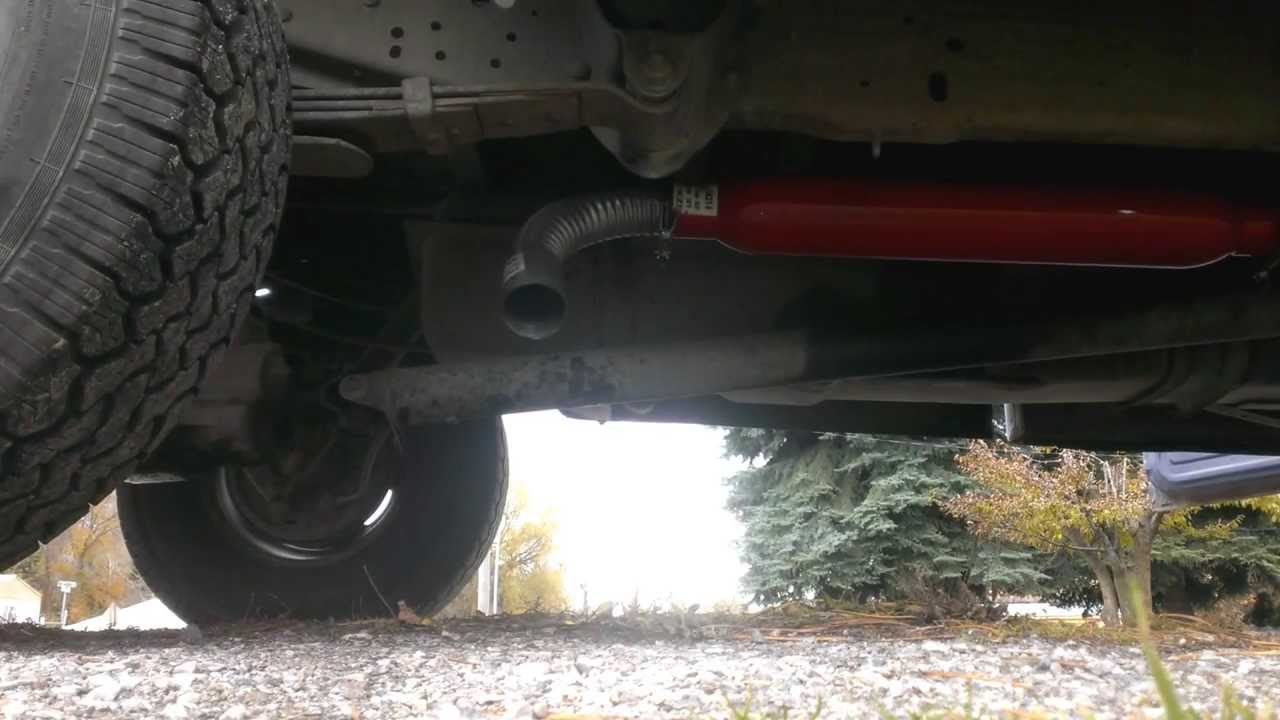 1986 Ford F-150 4x4 with a Thrush Glasspack 2.5 inch inlet/outlet