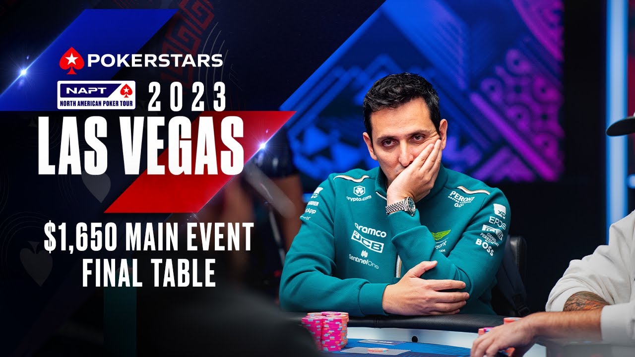 NAPT LAS VEGAS: $1650 MAIN EVENT - FINAL TABLE LIVESTREAM ♠️ PokerStars