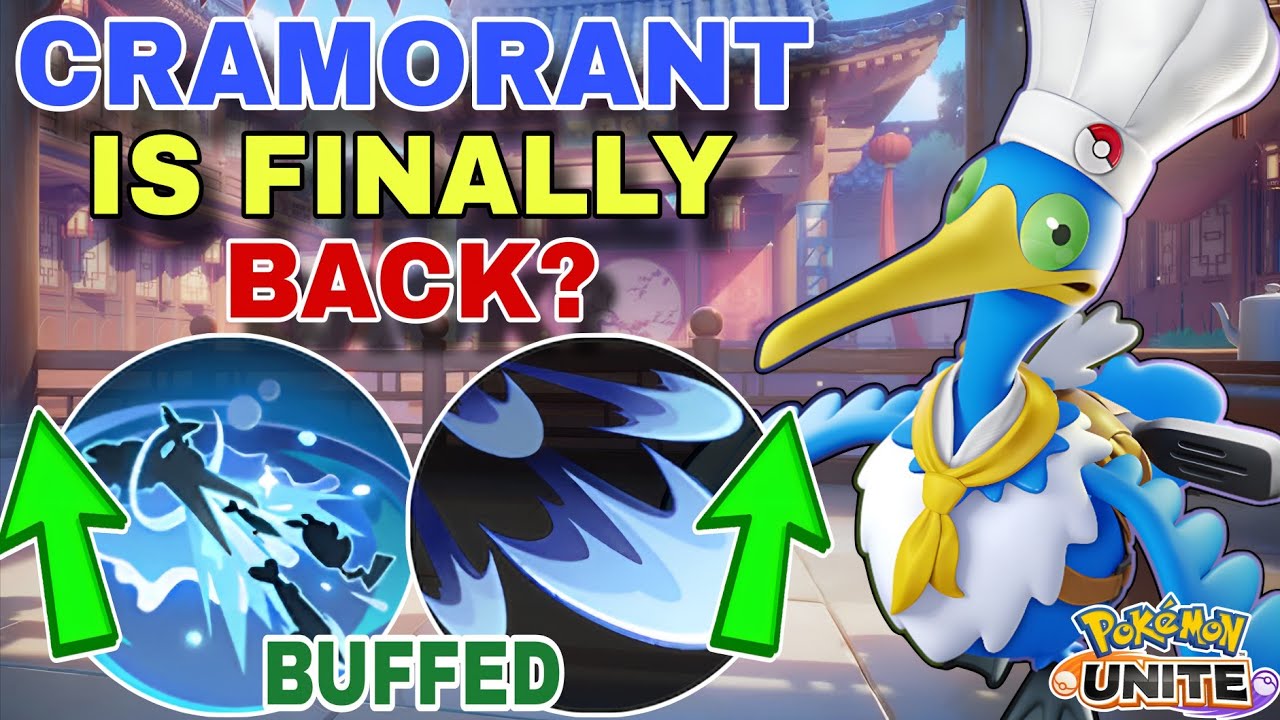 After the Long-Awaited Buffs, Is CRAMORANT Finally Worth Playing Again?! | Pokemon Unite