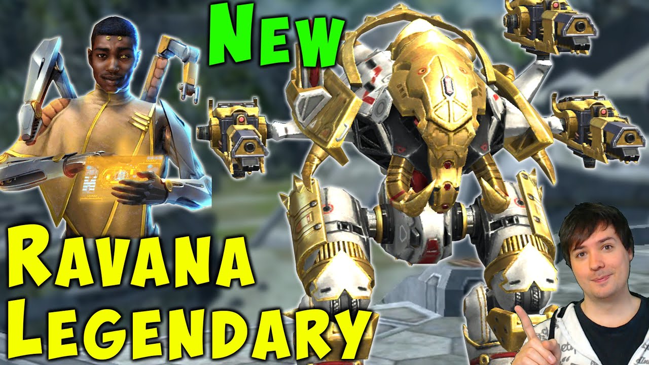 НОВЫЙ Легендарный RAVANA IVORY & PILOT - War Robots Mk2 LIVE Gameplay WR 6.0