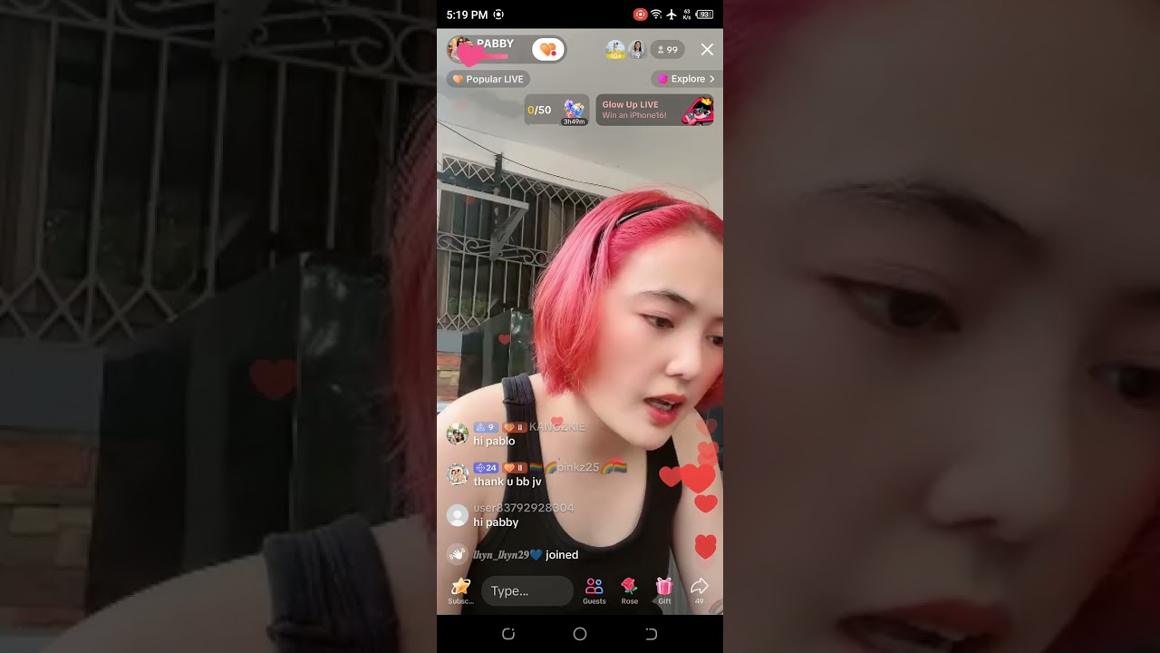 Pabby TikTok Live MARCH 27 2025       CASSBY
