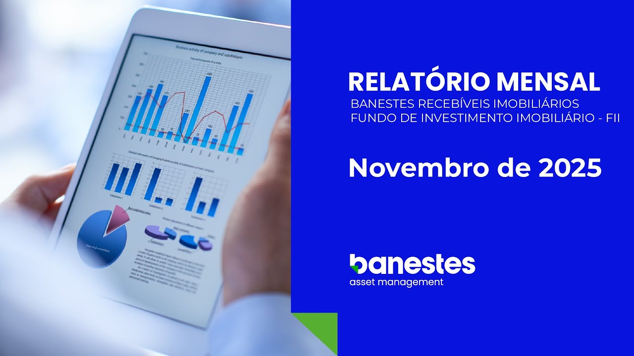 Live com o gestor para apresentação do relatório mensal de Novembro/2025 do BCRI11.