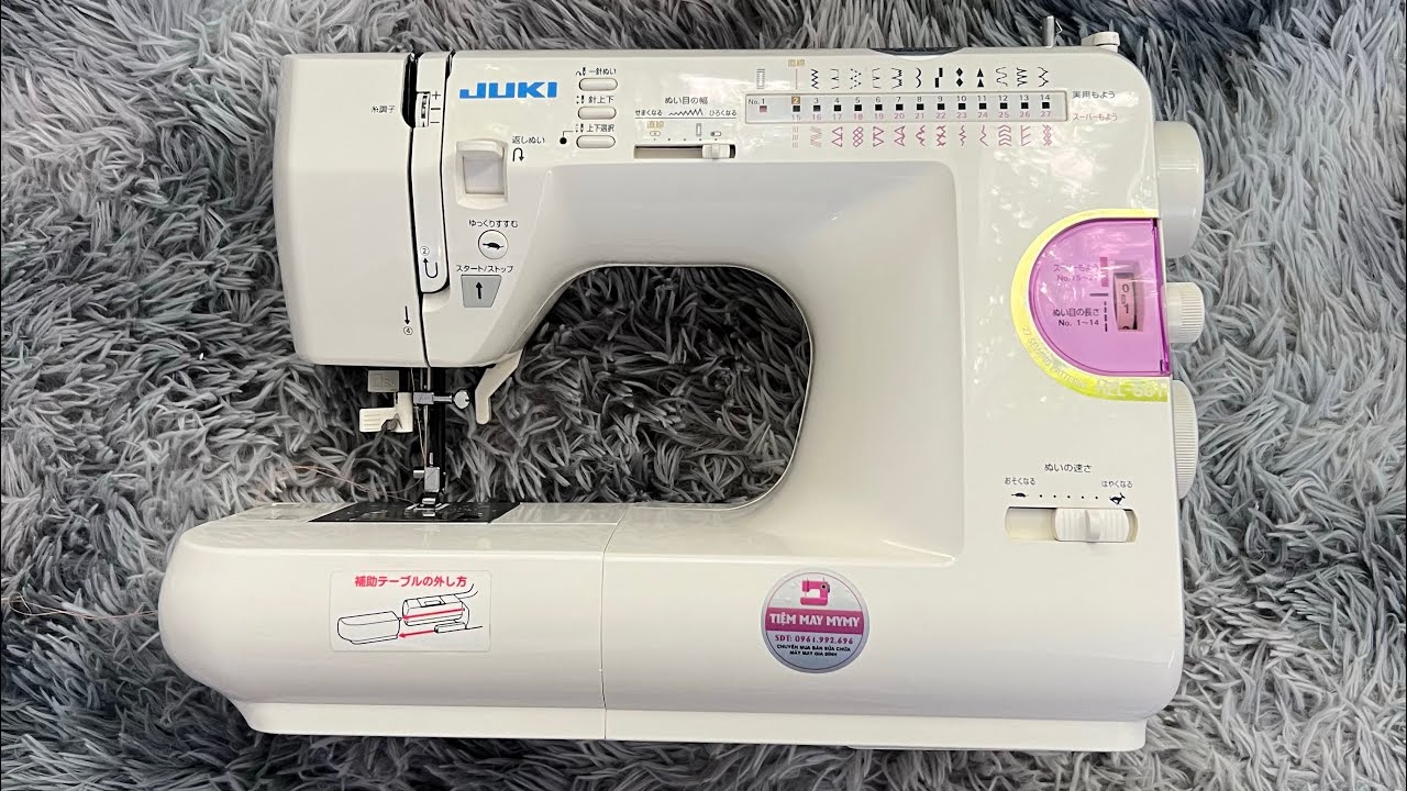 Cách Sử Dụng Dòng Máy May Gia Đình Nhật Bản Juki Hzl 501