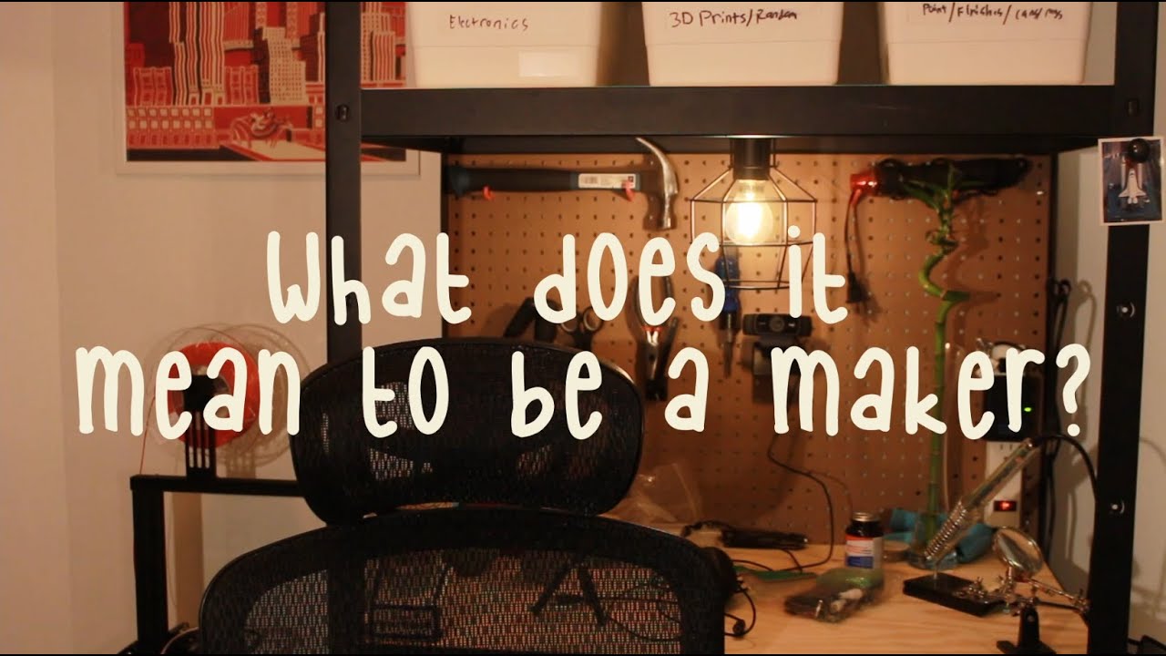 What Does It Mean to Be a Maker?