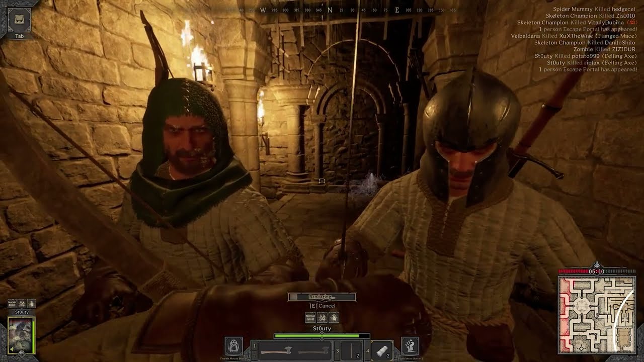 Solo MANIAC talks to victims before killing them (Dark & Darker)