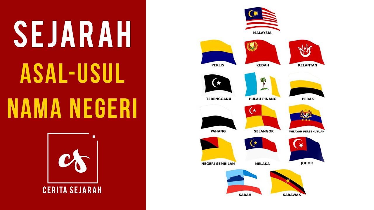 Sejarah Asal Usul Nama Negeri