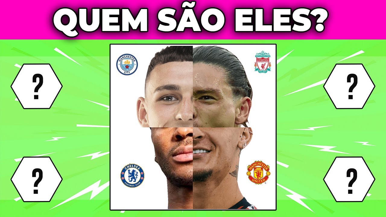 PROVE QUE VOCÊ CONHECE DE FUTEBOL ⚽⚽⚽ ! TESTE  SEU QI /  FUTEBOL QUIZ