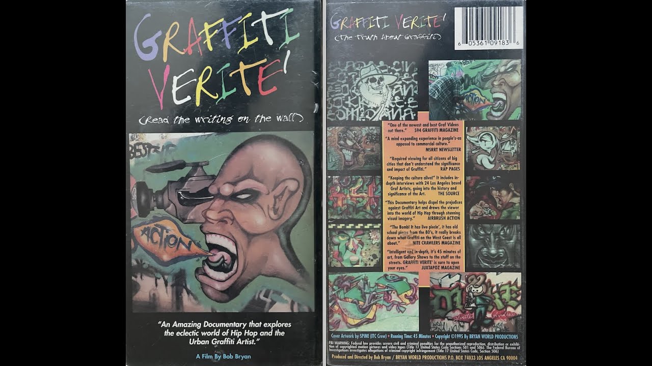 Graffiti Veriti a Los Angeles graffiti documentary by Bob Bryan 1995