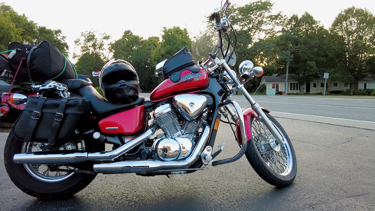 4-Day Motorcycle Adventure Around Lake Michigan | Honda Shadow VLX 600