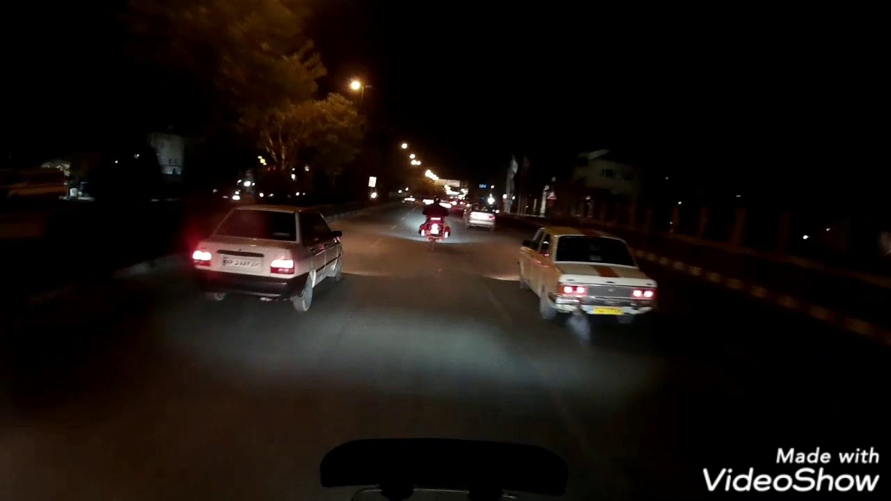 kawasaki versys x250 night ride