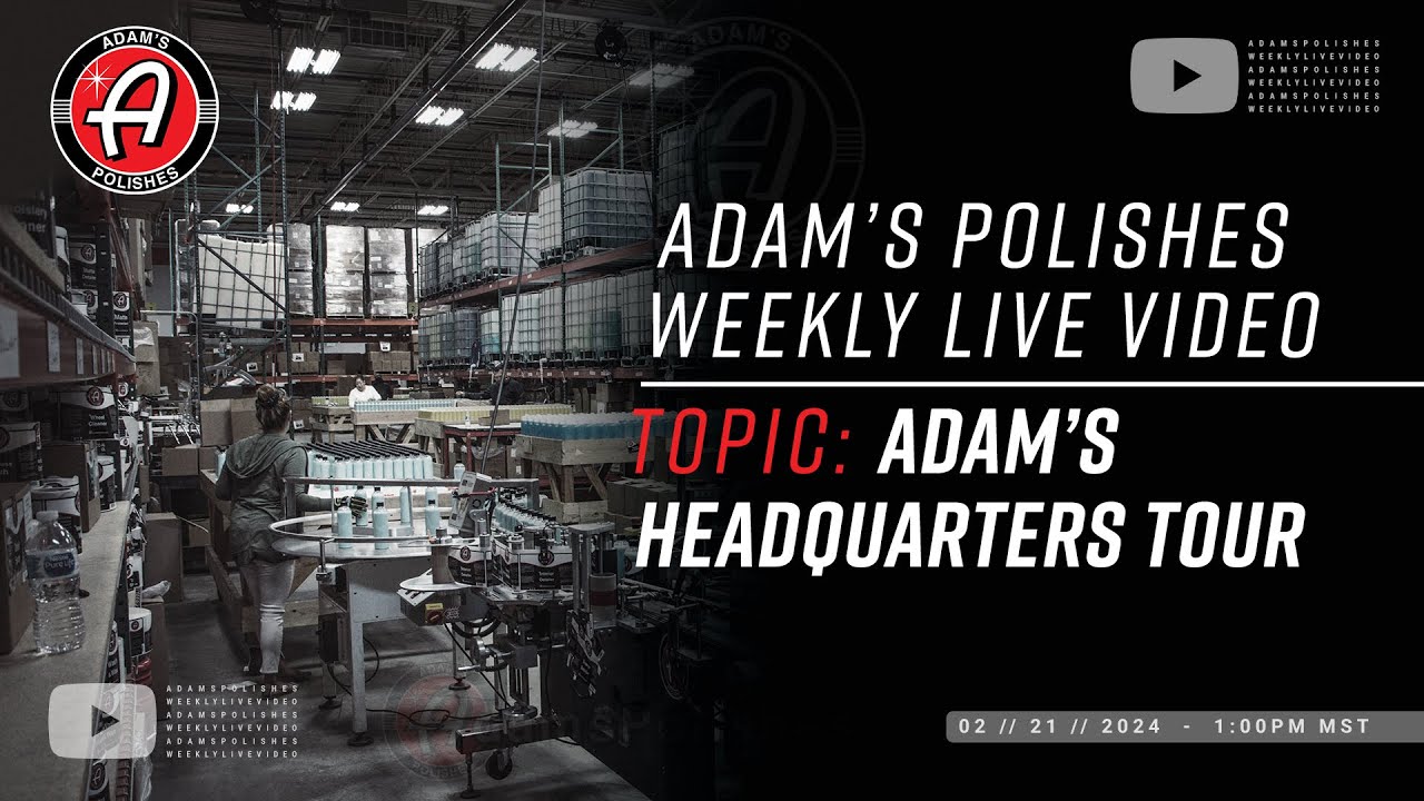 Tour of Adam's Polishes Headquarters in Thornton, CO |
