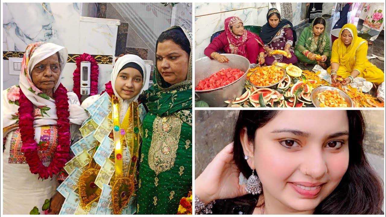 आलिया का पहला रोजा 💕💕💐 celebration dekho humne kya kya kiya pura vlog mashallah #roza #muskan